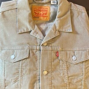 Levi's Light Tan Corduroy Jacket